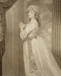 Mrs Jordan nel personaggio della ragazza di campagna, inciso da Francesco Bartolozzi (1727-1815)
